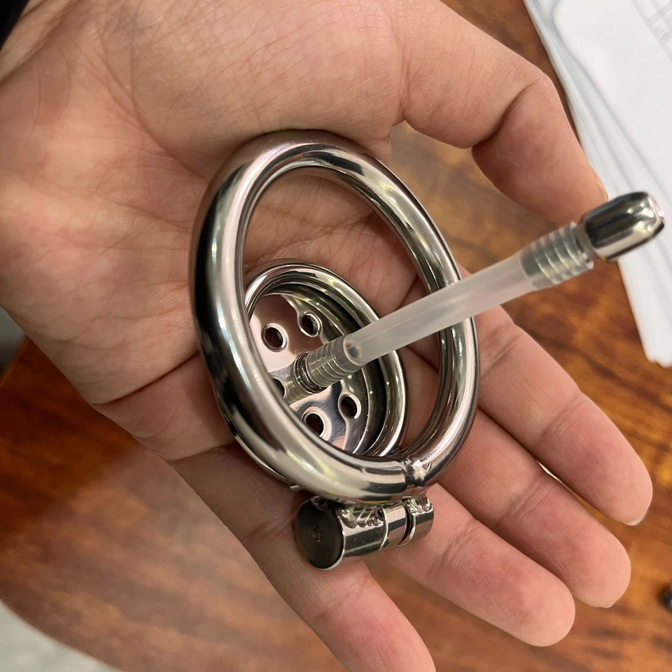 Verrouillable Dispositif De Chasteté Chastity Homme Cage Device Soumission BDSM - Photo 1/4