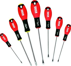kit 7 giraviti professionali a intaglio e croce phillips - USAG 322 SH7 - Imagen 1 de 7