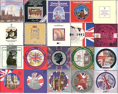 Royal Mint BU Brilliant Uncirculated Coin Year Set 1982 To 2023 BIRTHDAY , ANNIV - Image 1 of 2