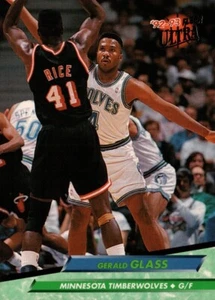 1992-93 Fleer Ultra #110 - Gerald Glass - Minnesota Timberwolves 92-469 - Picture 1 of 2