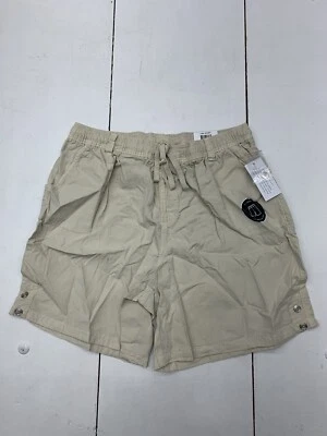 Karen Scott Womens Cream Lisa Short size PL - Image 1 of 4
