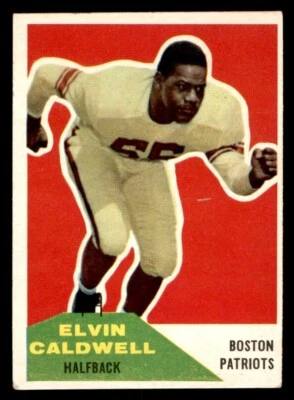 1960 Fleer Football #120 Elvin Caldwell VG - Image 1 of 2