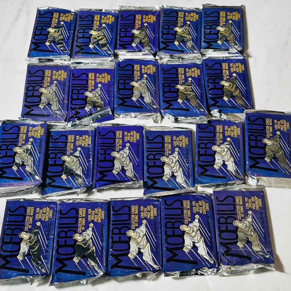 Moebius Trading Cards 1 Pack Set of 10 Unopened 1993 Comic Images NM Heavy Metal