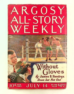 Argosy Part 3: Argosy All-Story Weekly Jul 14 1923 Vol. 152 #6 VG/FN 5.0 - Image 1 of 3