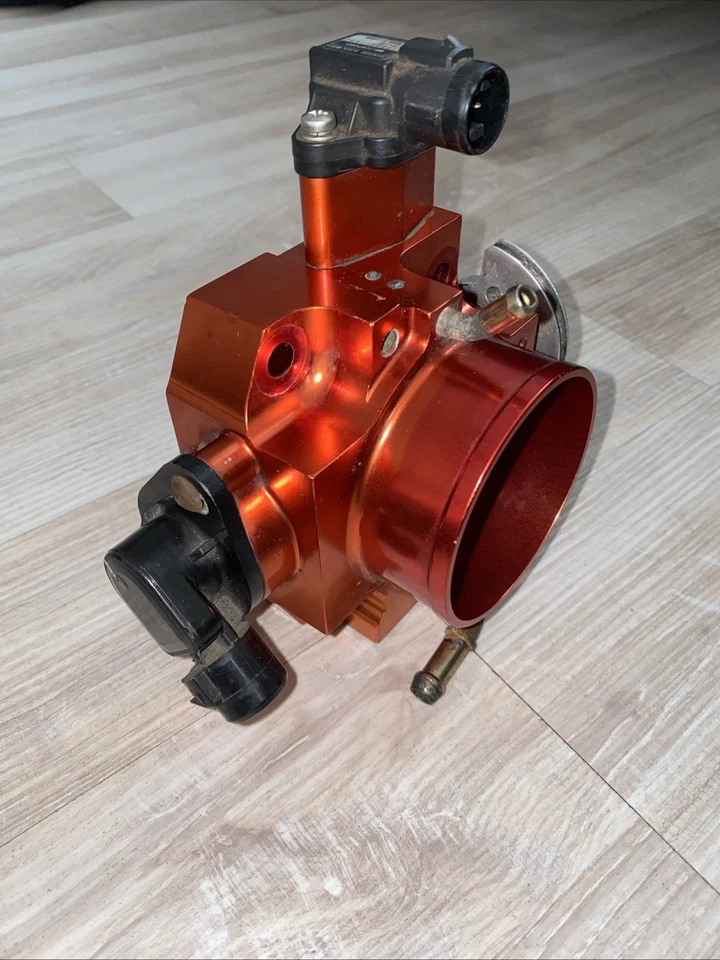 Vintage Red Billet Throttle Body Honda Civic 70mm EG EK B D F H Series - Image 1 of 4