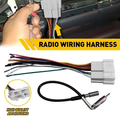 Radio Wire Harness & Antenna Adapter For 1988-2000 Chevrolet C1500/C2500/C3500 - Image 1 of 4