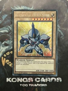 BLMM-EN003 "HÉROE Elemental Neos" Secreto Raro YuGiOh! NUEVO  - Imagen 1 de 1