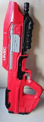 Boom Co Red Halo MA5 Blaster Rifle UNSC Dart Gun Master Chief No Clip READ - Image 1 of 4
