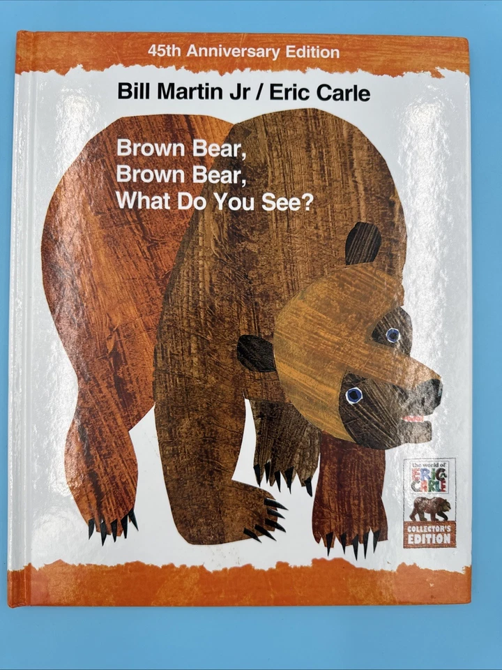 (45th Anniversary Edition) Brown Bear, Brown Bear, What Do You See? Like New Foto 1 de 3