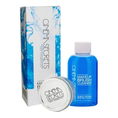 Кино секреты макияж щетка очиститель Pro стартовый набор - оригинальный синий ваниль - - Изображение 1 из 4
