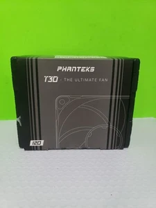 Phanteks T30-120 Fan Triple-Pack, 120mm Computer Case Fan PWM Open Box - Photo 1/11
