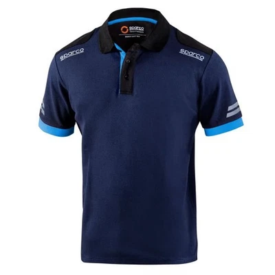 Für SPARCO TEAMWORK 02415 BMAZ/XXL polo shirt short sleeve blue/navy blue XXL 0 - Bild 1 von 4