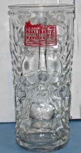 Pre-owned Vintage Boomtown Libbey of Canada Cowboy Boot 16oz - Picture 1 of 4