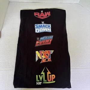 WWE HD T-Shirt 2X RAW Smack Down Main Event NXT  LIVE WrestleMania New - Picture 1 of 12
