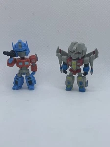 2021 Hasbro Transformers Squeezelings 2 Figure Lot Optimus Prime & Starscream - Picture 1 of 8