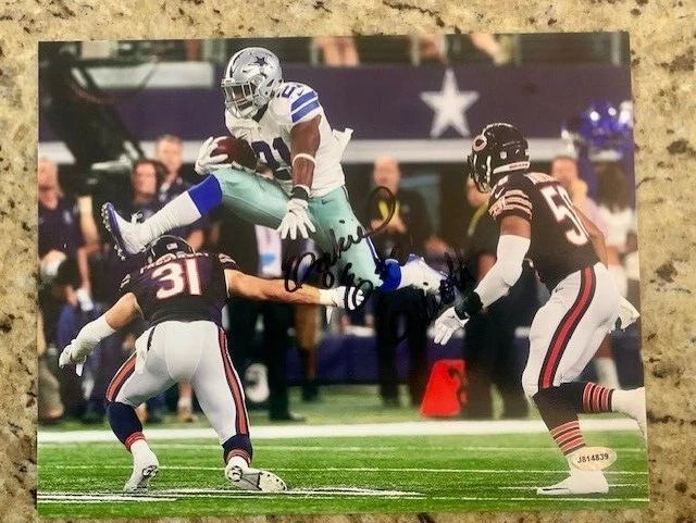 Foto de 8x10" firmada a mano por EZEKIEL ELLIOTT con certificado de autenticidad Foto 1 de 1