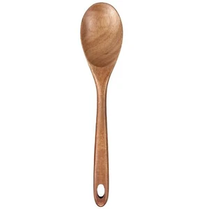Acacia Large Wooden Spoons For Cooking Spatula Mixing Serving Spoon Wood Cooking - Picture 1 of 6