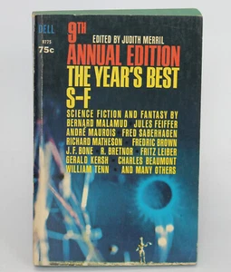 YEAR’S BEST S-F 9th ANNUAL EDITION Edited by Judith Merril Dell 1965 Vintage PB - Picture 1 of 6