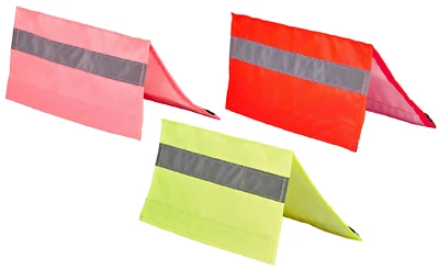 Equisafety Hi-Vis reflektierender fluoreszierender Nasenriemen/Stirnband/Zügel/Wangenstückabdeckung