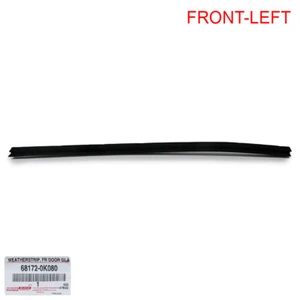 Front Lh Inner Door Weatherstrip Window Seal Belt For Toyota Revo 2015 2020 - Imagen 1 de 8