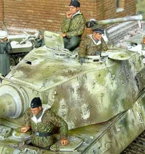 Firestorm Modelos Segunda Guerra Mundial Tanque de Invierno Alemán Tripulación 1:35 Kit Sin Pintar - Imagen 1 de 1
