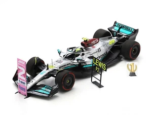 1:43 Spark S8556 Mercedes AMG W13E, Brasil Gp 2022 , Lewis Hamilton #44 - Imagen 1 de 1