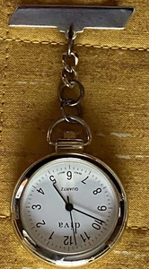 Vintage Diva Quartz Nurses Pin/Brooch Watch - Seiko Movt, Original Owner - Picture 1 of 18