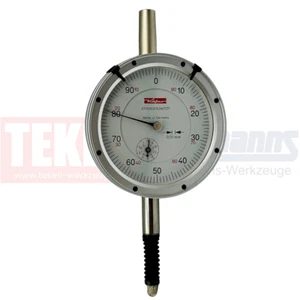 KÄFER Reloj de medición analógico 10 mm (0,01 mm) M 2 SW, con protección contra golpes - Imagen 1 de 1