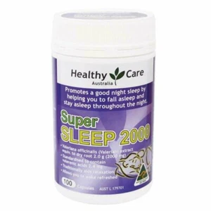 Healthy Care Super Sleep 2000 mg valeriana OzHealthExperts - Imagen 1 de 1