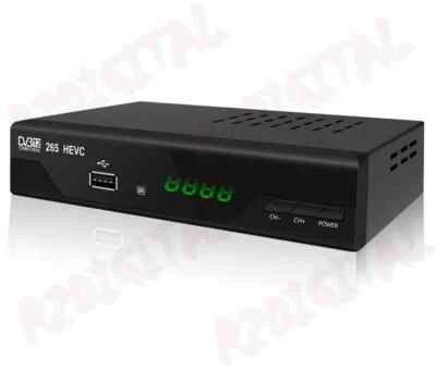 TV Box H.265 Digitale terrestre DVB-T2, Digitale terrestre 2658 FHD 4K T2 NEW ME - Bild 1 von 4