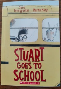 Scholastic Stuart Goes to School Paperback-Like New - Picture 1 of 2