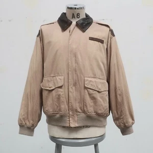 Vintage Cockpit Type A-2 USAF USAAF Flight Bomber Jacket Size L Army Air Force - Picture 1 of 12