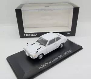 GC2672 NOREV / 800191 MITSUBISHI LANCER 1600 GSR 1973 BLANC 1/43 - Imagen 1 de 4