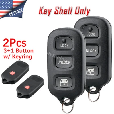 2 for 2006 2007 2008 2009 Toyota 4Runner Sequoia 4 bts Remote Key Fob Case Cover - Image 1 of 4