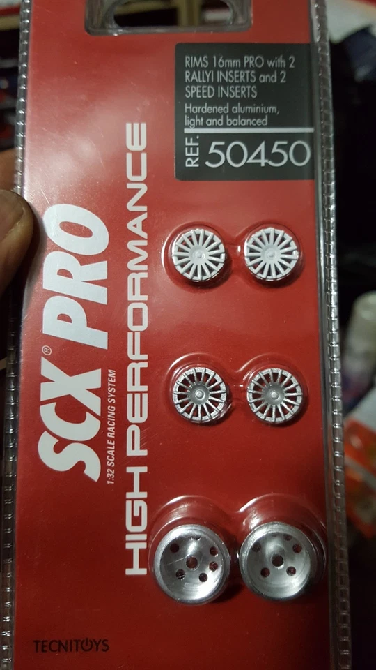 Llantas scx pro alto rendimiento 16 mm con insertos de rally y velocidad 50450 Foto 1 de 1