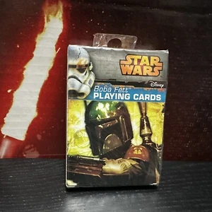 Star Wars Disney BOBA FETT Playing Cards Sealed Brand New - Picture 1 of 2