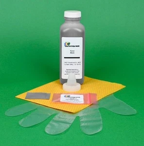 HP Enterprise 600 M603 M603dn M603n M603xh MICR Toner Refill Kit w/Chip. 340gr. - Picture 1 of 1