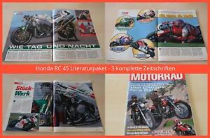 Honda RC 45 Literaturpaket - 3 komplette Zeitschriften