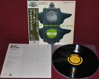 MILES DAVIS ALL STARS - WALKIN' - PRESTIGE SMJ-6528(M) 1976 - LP JAPAN OBI NM - Image 1 of 2