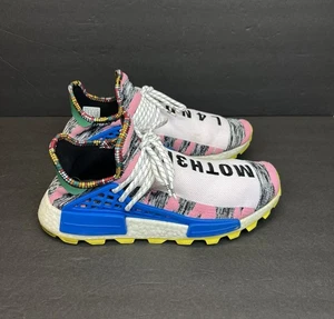Adidas X Pharrell Williams Mens Size 9.5 NMD Solar Hu Motherland BB9531 Sneakers - Picture 1 of 9