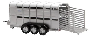 BRITAINS,IFOR Williams 3 Axle Livestock Trailer, 1/32, BRI40710A1 - Picture 1 of 7