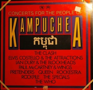 The Who, Led Zeppelin, Concerts For The People Of Kampuchea Double Vinyl LP - Picture 1 of 11