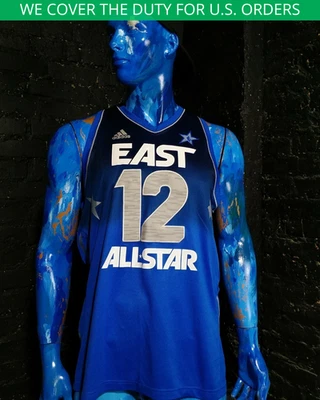 Camiseta Howard All Star Este NBA Adidas W44264 Camisa Azul Para Hombre Talla XL Foto 1 de 4
