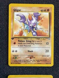 Gligar 59/111 1st Edition Neo Genesis - Played - Picture 1 of 2