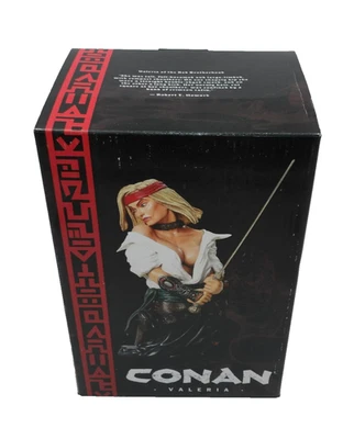 柯南·瓦莱里亚半身像 L/E #341 高档收藏品 完好带盒 2004 年雕像战士艺术 — 第 1/4 张图片