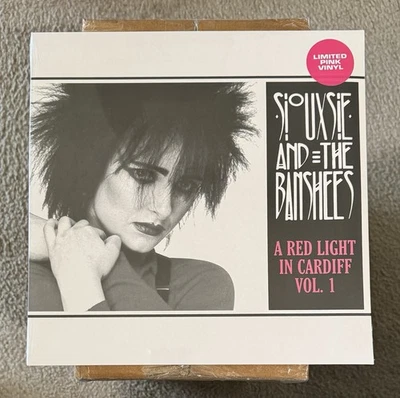 SIOUXSIE & BANSHEES A Red Light In Cardiff LP PINK Vinyl NEW - Image 1 of 2