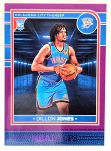 2024‐25 Aros Dillon Jones Púrpura RC #256 Novato – OKC Thunder - Imagen 1 de 4