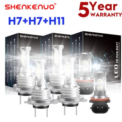 Faro LED + bombillas antiniebla 6X 6000K para Mercedes-Benz Sprinter 2500 3500 2011-2018 Foto 1 de 4