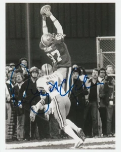 DWIGHT CLARK SIGNED SAN FRANCISCO 49ers "THE CATCH" B&W 8x10 PHOTO! AUTOGRAPH - Picture 1 of 1