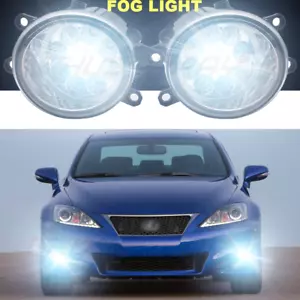Front Bumper Fog Light Driving Lamps Left & Right For LEXUS IS250 2011-2015 - Foto 1 di 16